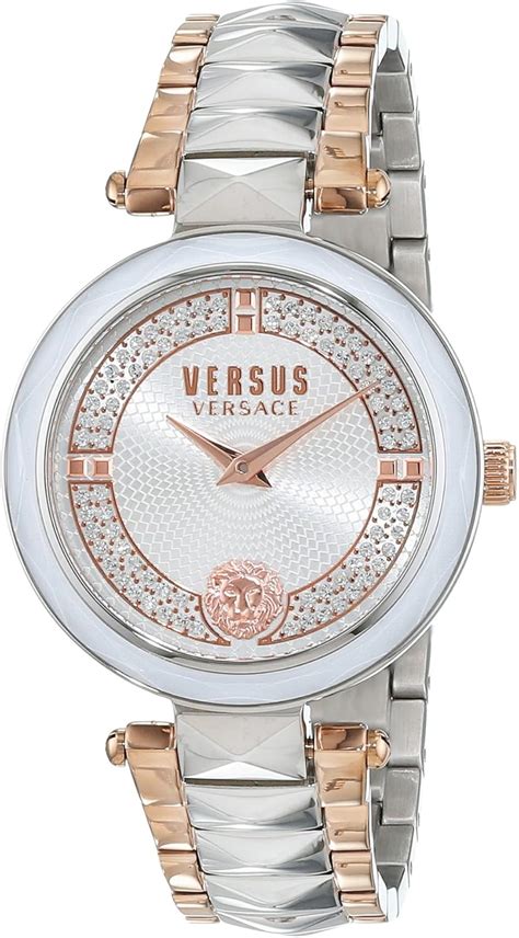 cinturino in metallo orologio donna versus versace|Orologio .